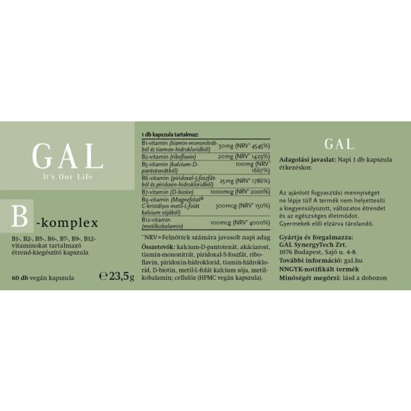 GAL B-complex